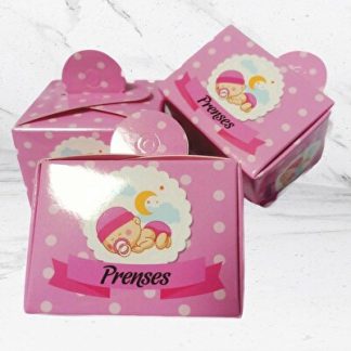 Prenses 100 Adet Tekli Lokum Kutusu Sny2030 065x060x048 Mm