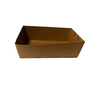 Kraft 150 Adet Cips / Kumpir Tavası Baskısız Kmp761 135x090x045mm