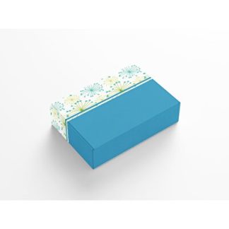 1000 gr Kuru Pasta Kutusu (200 ADET) Bahar Desen (210X200X070 MM)