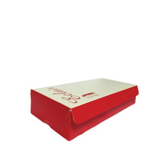 KIRMIZI EKLER KUTUSU (100 Adet) (120x240x050)